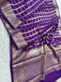 Semi Raw mango banarasi saree