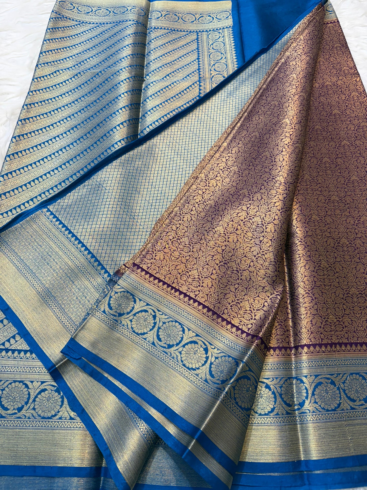 warm silk premium Banarasi saree
