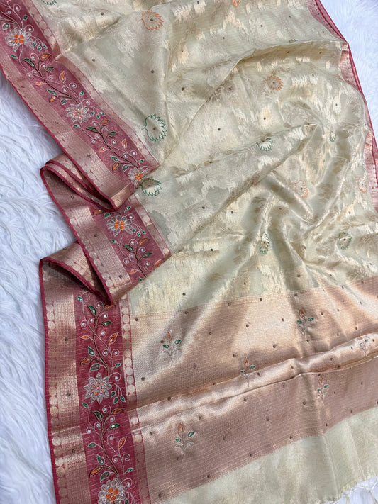 Tissue Kota Banarasi Sarees