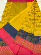 Multicolour shade kora silk premium Banarasi saree
