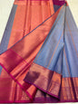 Multicolor silky milky Premium Banarasi Saree