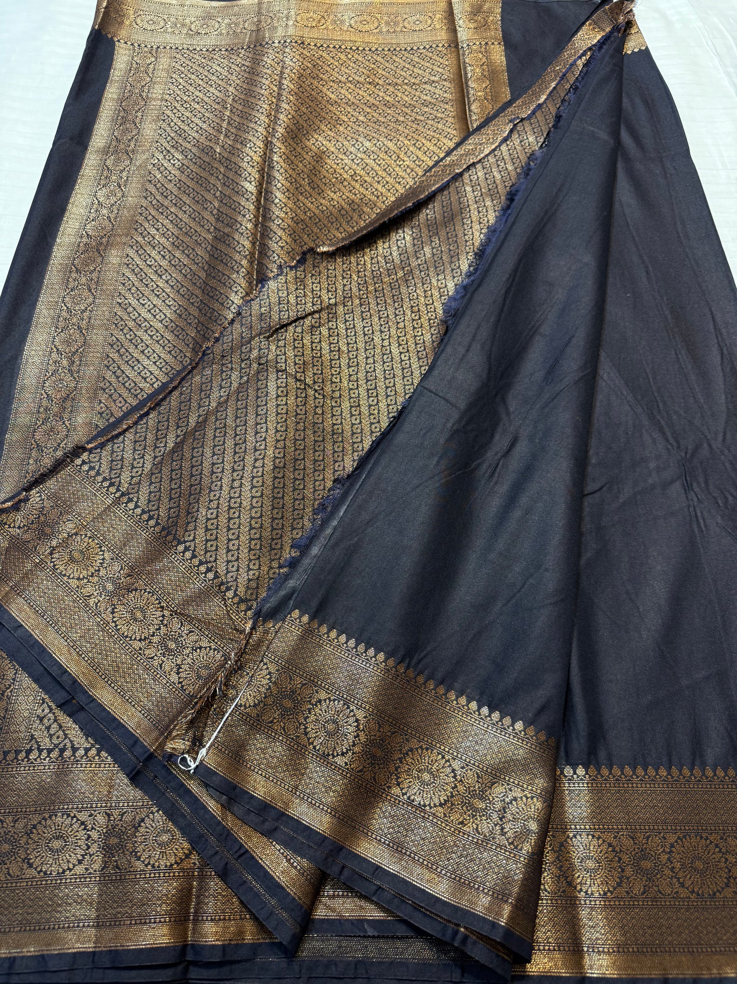 Black shade Dupion silk premium Banarasi saree