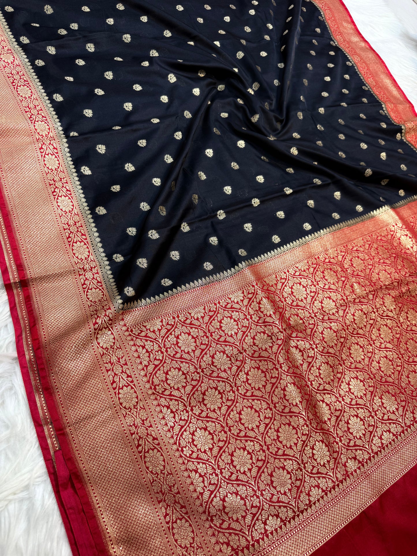 Semi Mashru Silk Banarasi Saree