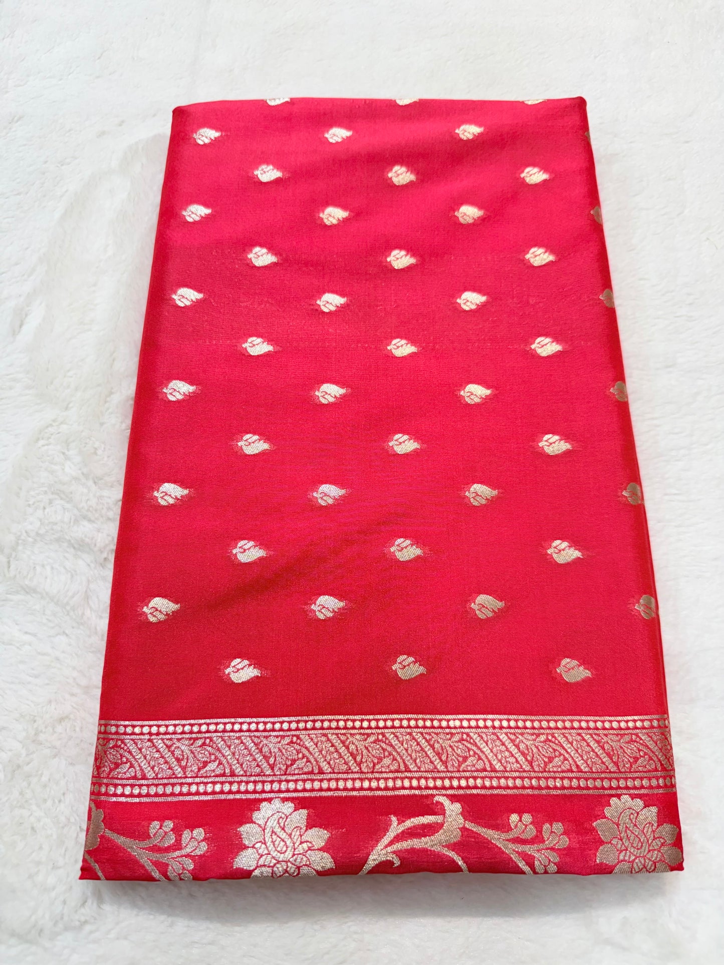 Mharani shade katan Banarasi silk Saree