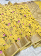 Kota fancy embroidery Banarasi saree