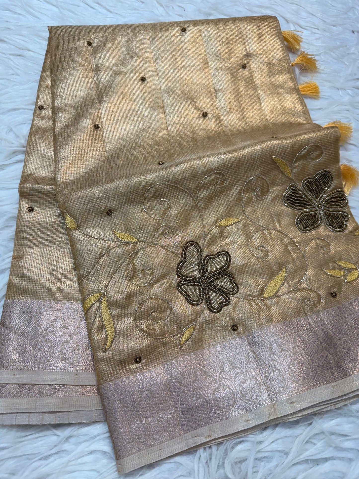 tissue kota handwork banarasi saree se