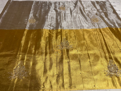 Sona chandi premium tissue Handwork Premium Banarasi Saree