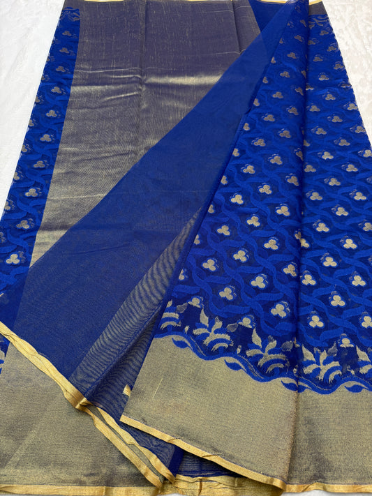 Multicolour shade supernet silk premium  Banarasi saree