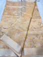 Banarasi kota embroidery saree