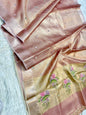 Banaras tissue kota fancy work saree