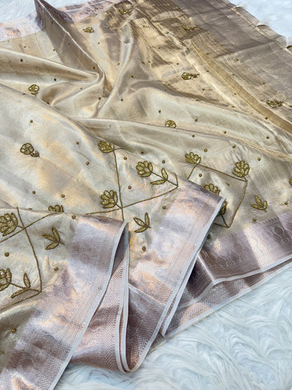 Tissue Kota Banarasi Sarees