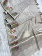 Tissue Kota mirror work Banarasi Sarees