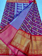 Multicolour cotton silk premium Banarasi saree