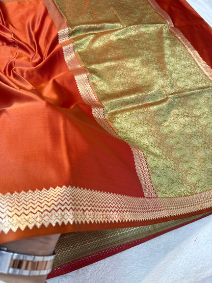 mashru silk premium Banarasi silk Saree