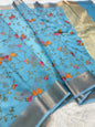 Kota fancy embroidery Banarasi saree