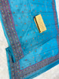 Banarasi tissue embroidery saree