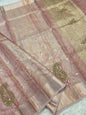 tissue kota handwork banarasi saree