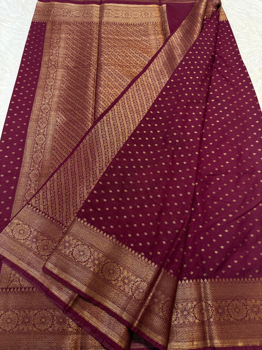 Banarasi semi georgette saree