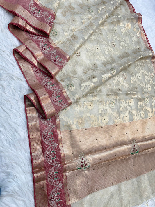 Tissue Kota Banarasi Sarees