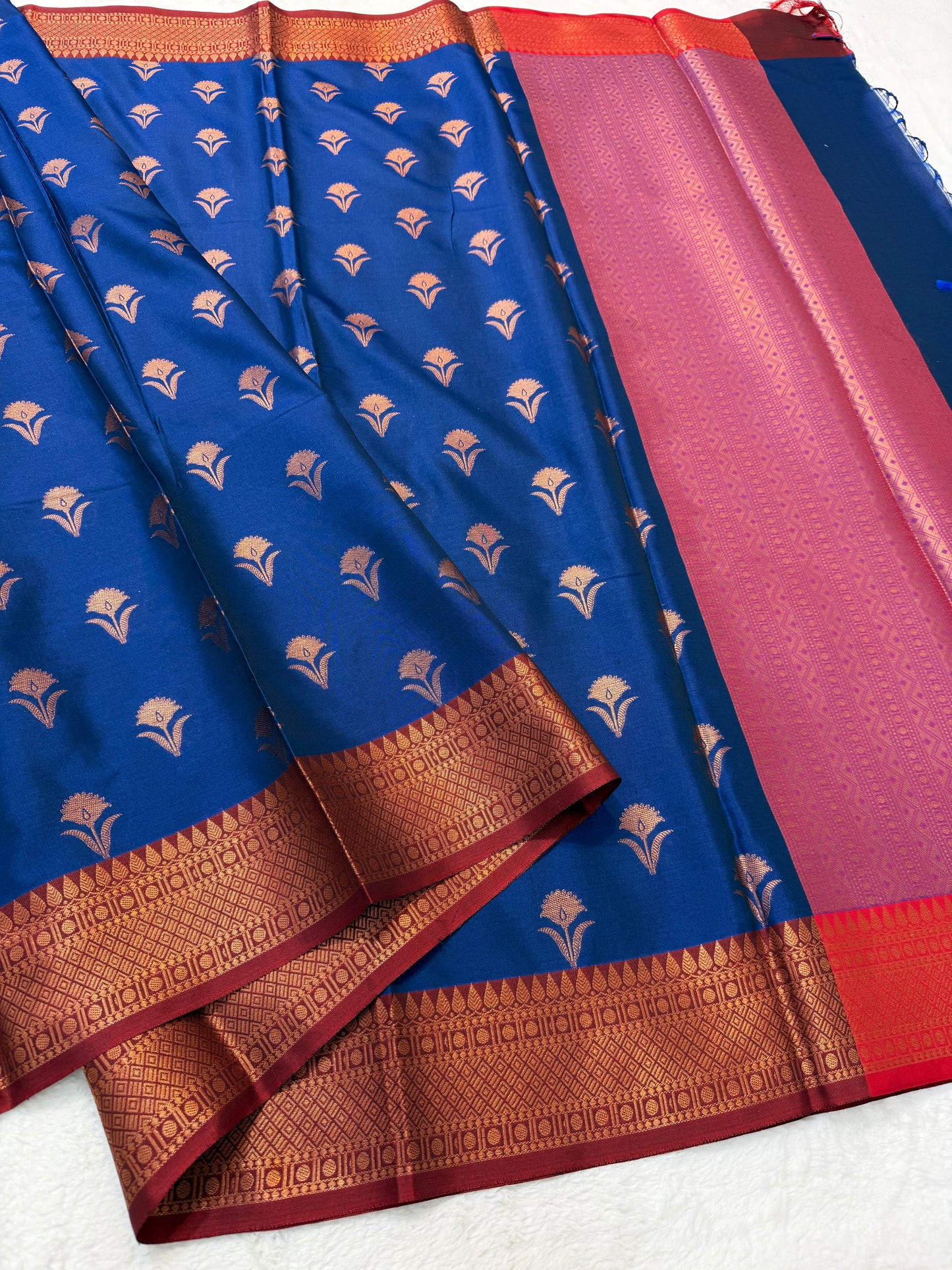 Nevy premium soft silk Banarasi saree