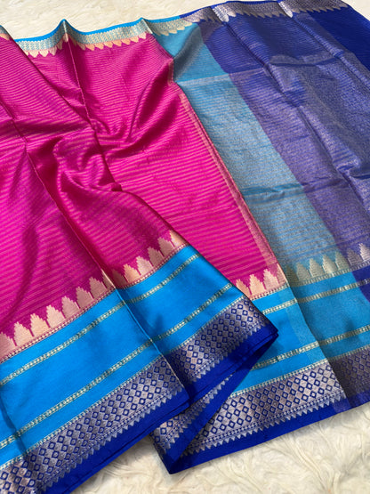 Multicolour warm silk premium Banarasi saree