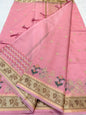 Pink shade kota designer embroidery Banarasi saree