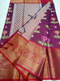 Multicolour cotton silk premium Banarasi saree