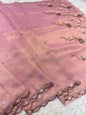 Tissue zardosi work fancy party wear