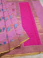 Multicolour shade supernet silk premium  Banarasi saree