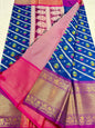 Multicolour cotton silk premium Banarasi saree