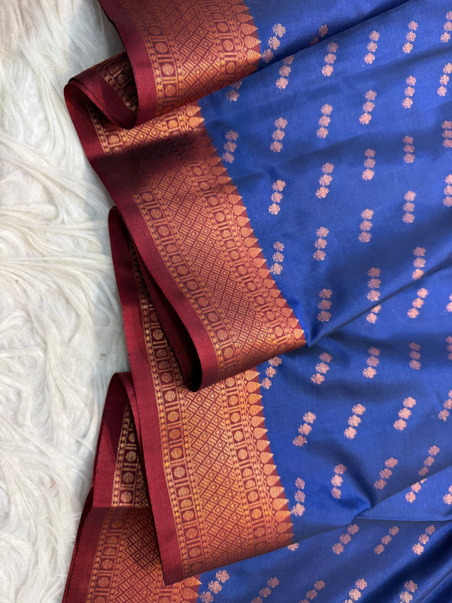 nevy maroon shade premium soft silk Banarasi saree