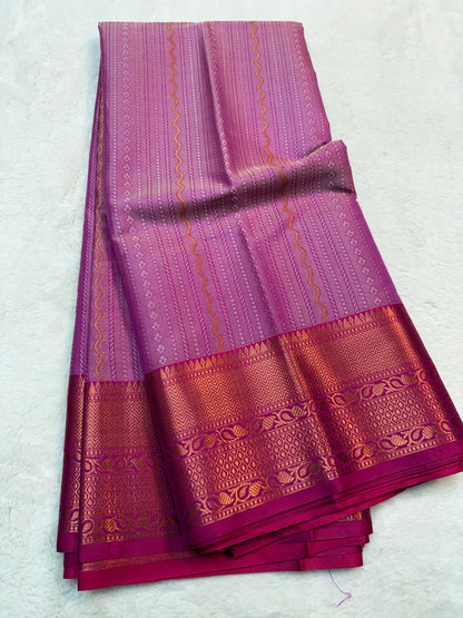 Multicolor silky milky Premium Banarasi Saree