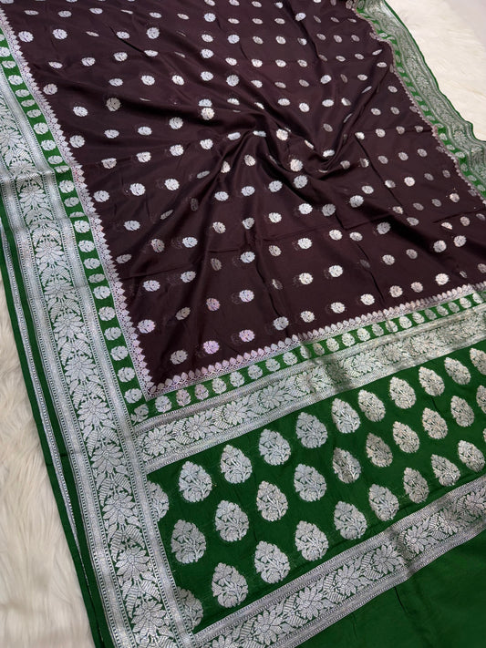 Banarasi semi georgette saree