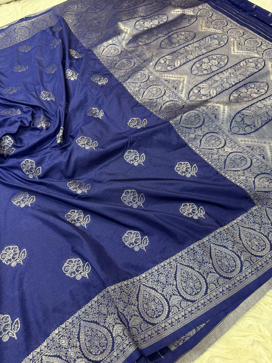 Nevy premium soft silk Banarasi saree