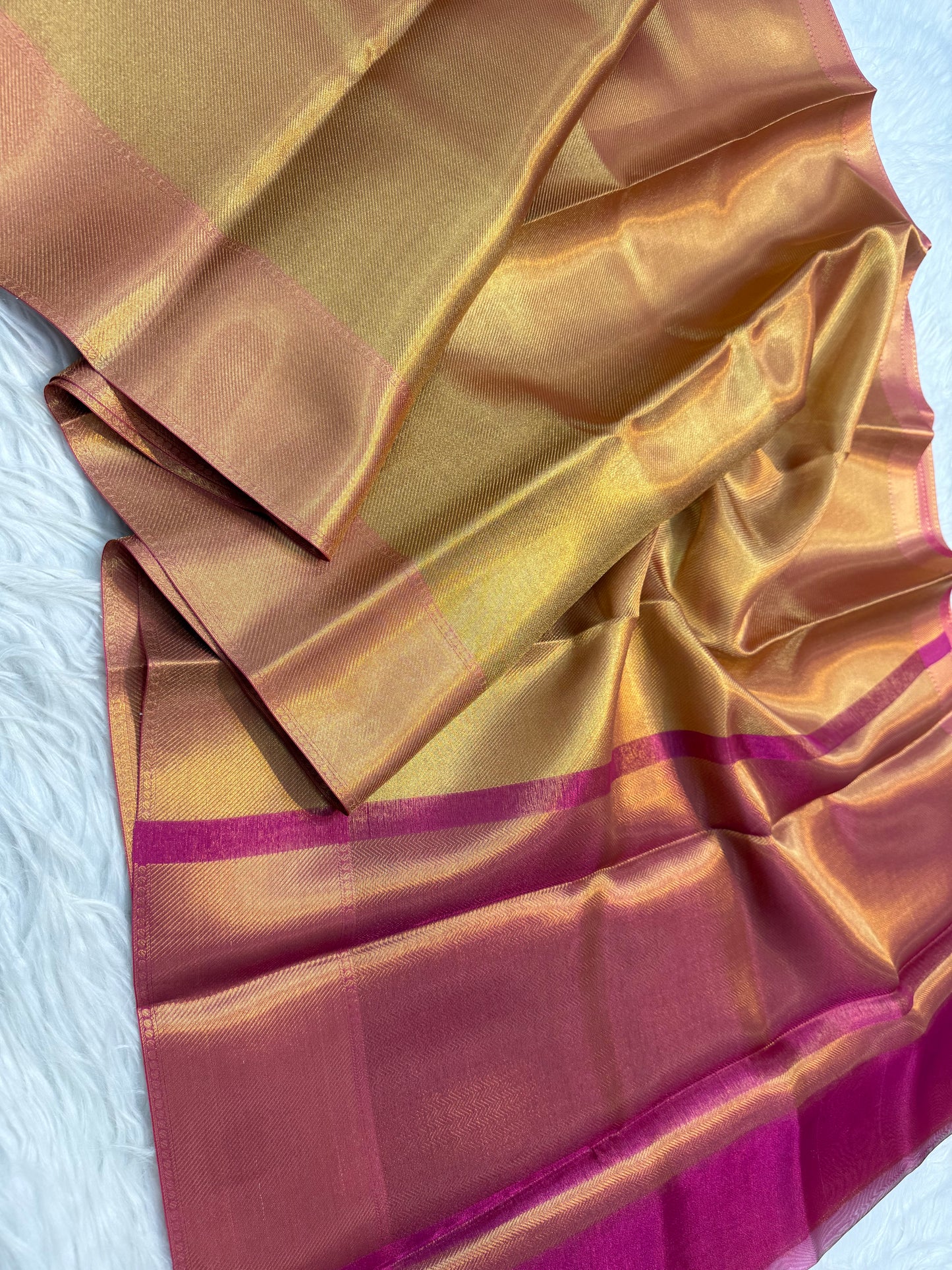 Jyothika Ma'am inspired kanjeevaram tissue silk brocade weave saree
