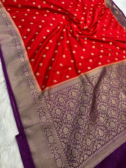 Semi Mashru Silk Banarasi Saree