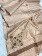 Tissue Kota handwork Banarasi Sarees