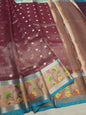 tissue kota paithani border banarasi saree