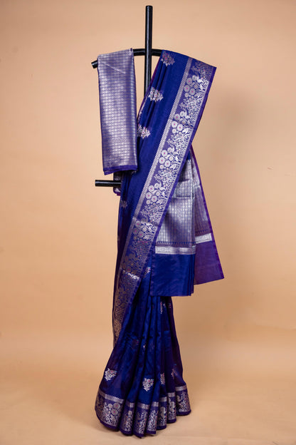 Red Raw Mango Premium Banarasi Saree