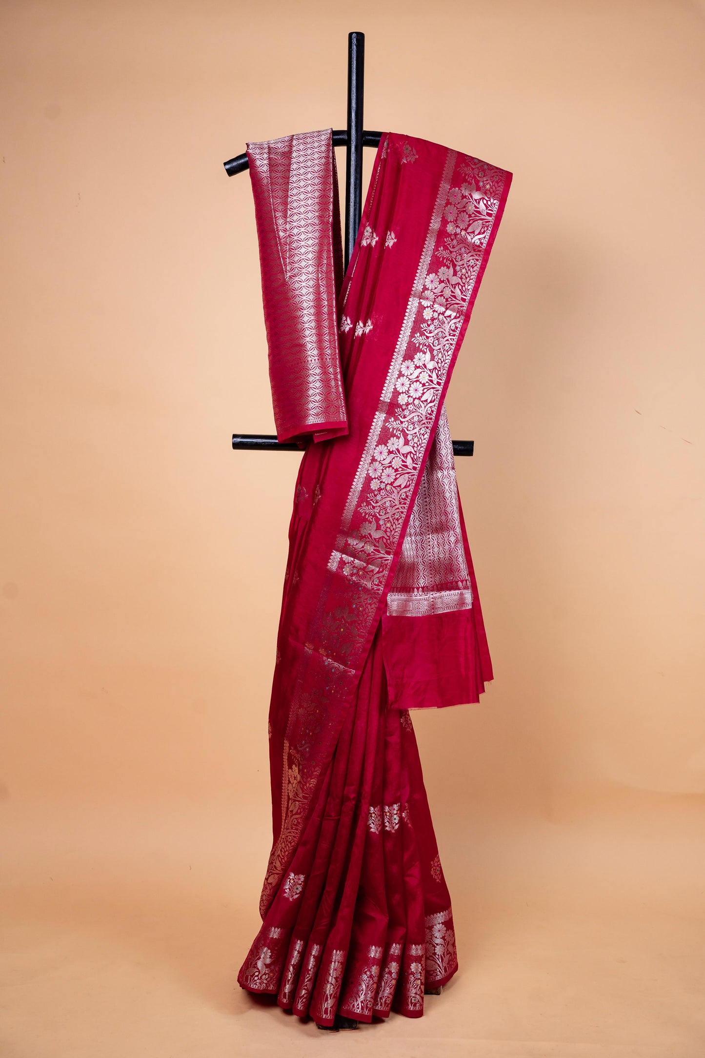 Maharani Raw Mango Premium Banarasi Saree