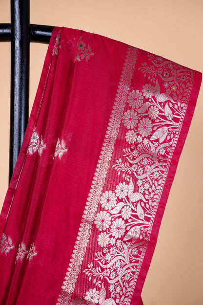 Maharani Raw Mango Premium Banarasi Saree