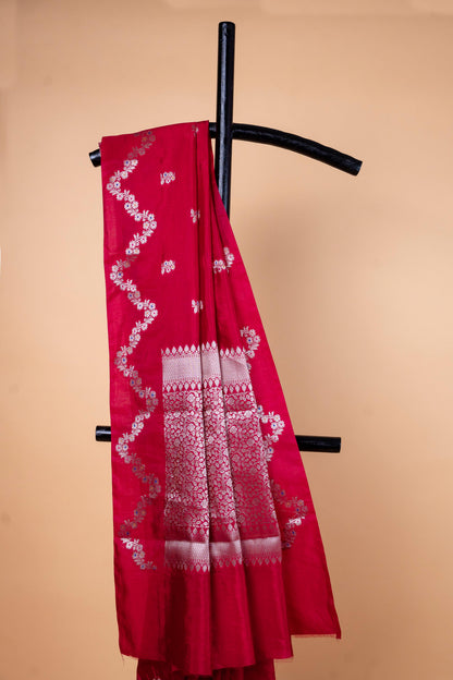 Maharani Raw Mango Premium Banarasi Saree