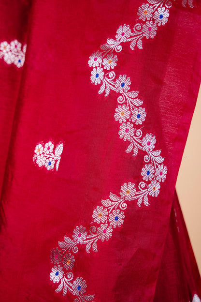 Maharani Raw Mango Premium Banarasi Saree