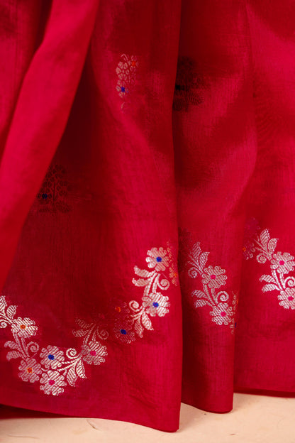 Maharani Raw Mango Premium Banarasi Saree