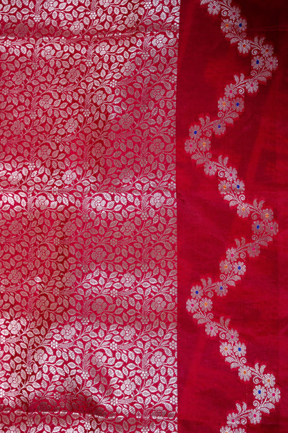 Maharani Raw Mango Premium Banarasi Saree