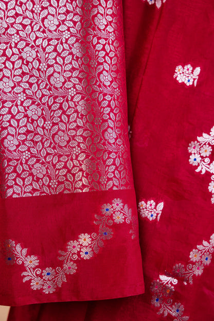 Maharani Raw Mango Premium Banarasi Saree