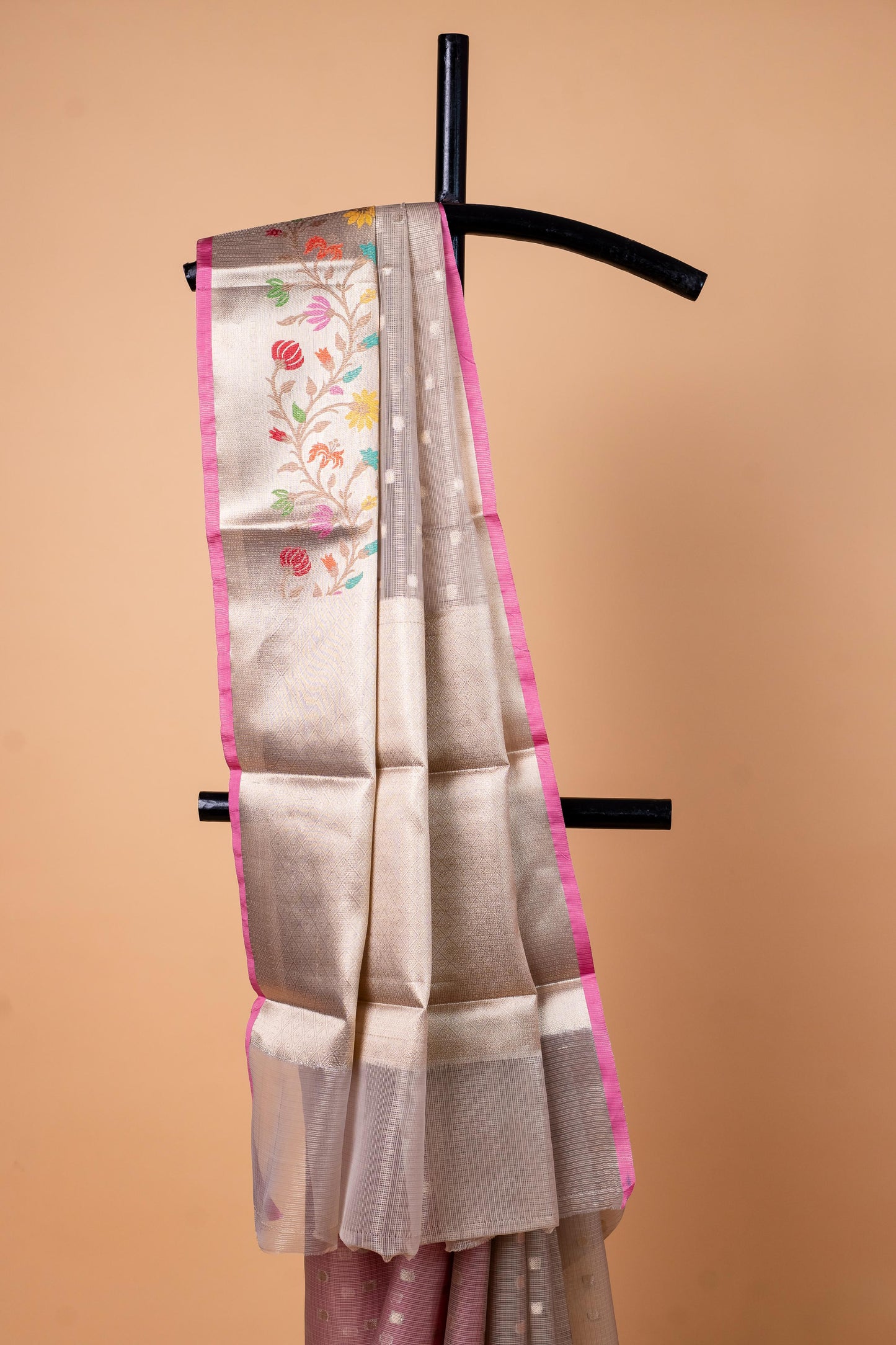 Tissue Kota Designer Paithni Border Premium Banarasi Saree