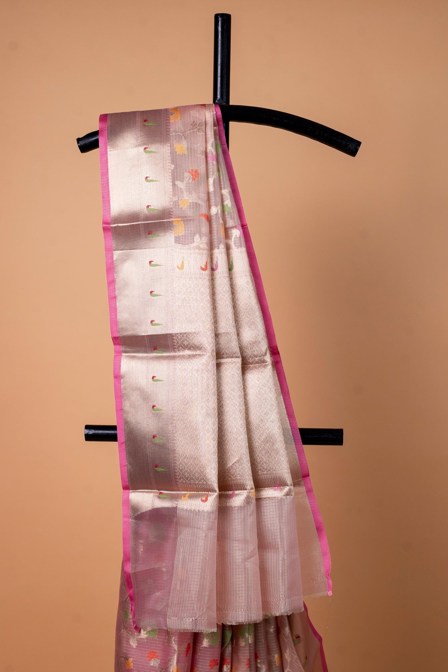 Tissue Kota Designer Pathni Border Premium Banarasi Saree