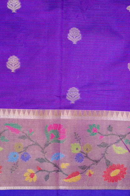 Lovender Cotton Kota Designer Pathni Border Premium Banarasi Saree