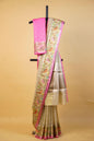 Green Tissue Kota Designer Pathni Border Premium Banarasi Saree